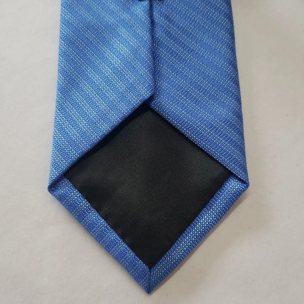 JF J. Ferrar NWT Narrow Blue Striped Tie
